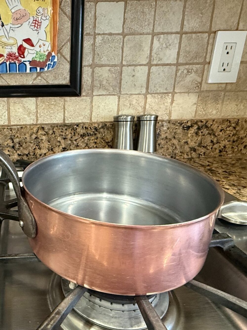 Baumalu Solid Copper Saucepan, 20cm / 8"